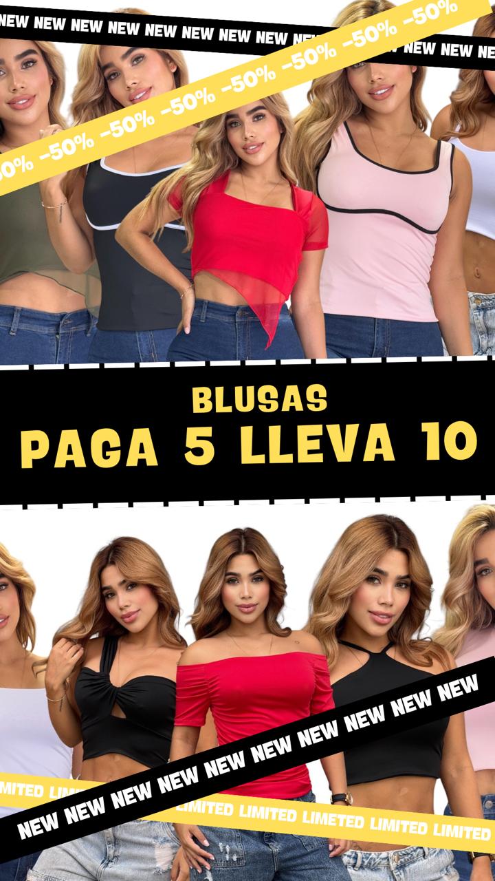 PAGA 5 LLEVA 10