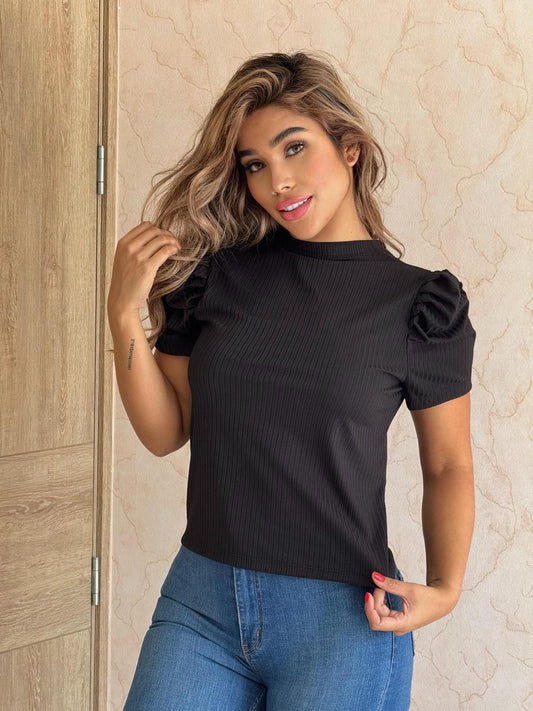 BLUSA MORADA